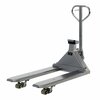 Vestil Stainless Steel Pallet Jack With Scale 5000lb 27 x 48 PM-2748-SCL-LP-SS